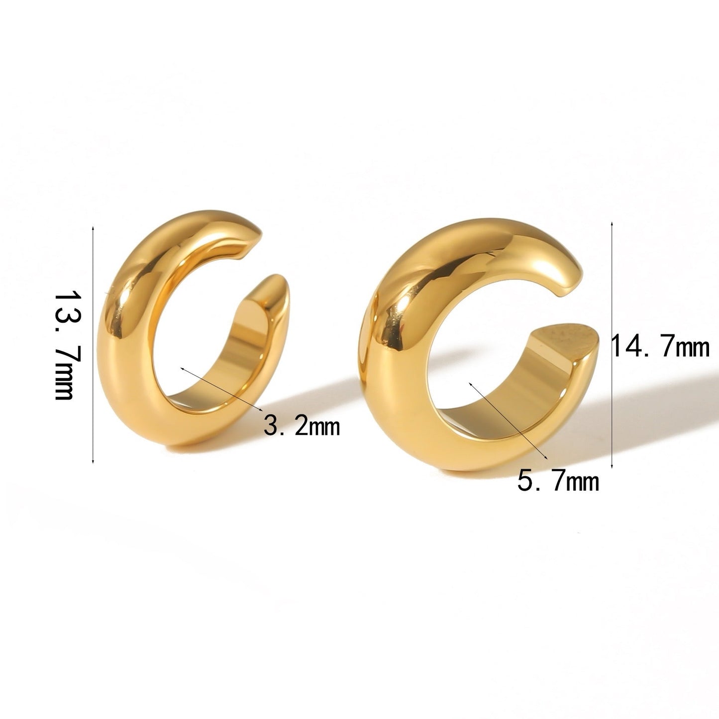 Ear Cuffs Gold