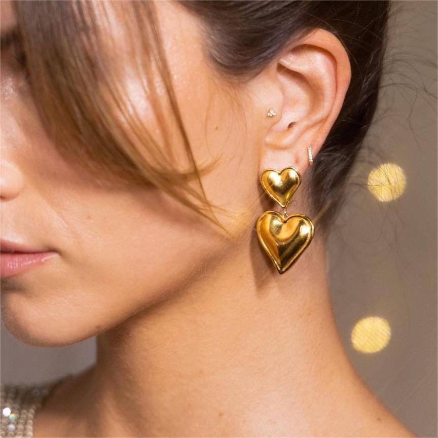 Aretes Corazón Florentino