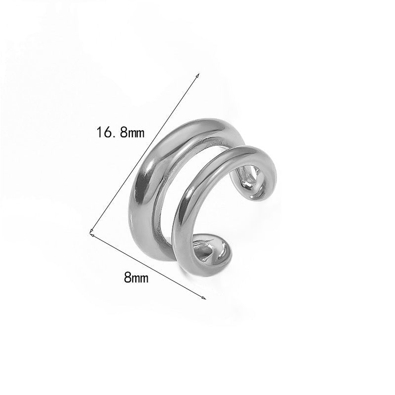 Ear Cuff Silver