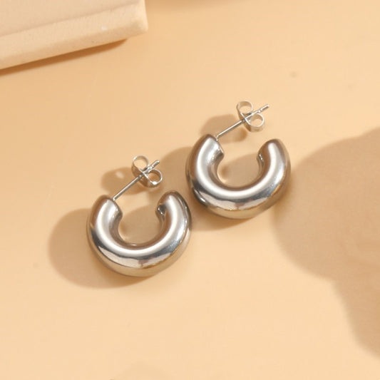 Arete Chunky Silver